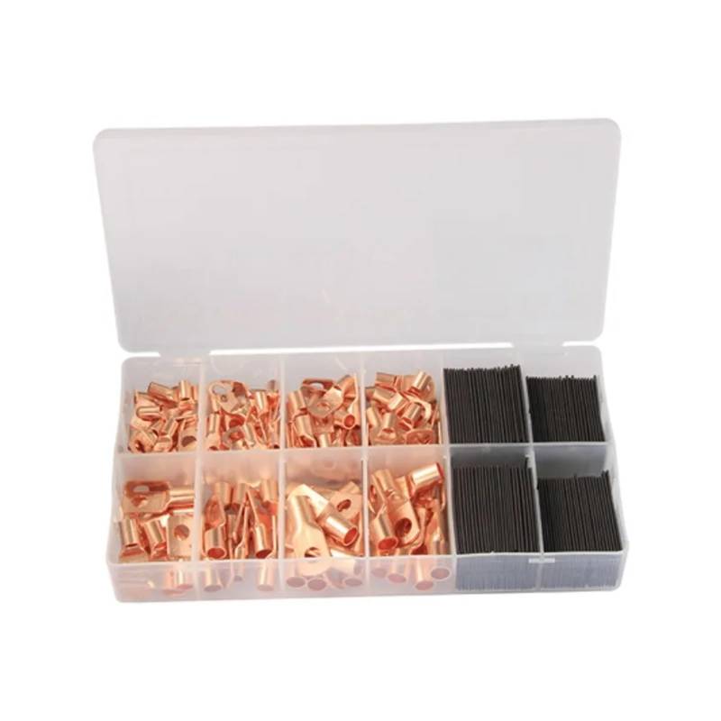 260pcs Heat Shrink Tube Kit With Copper Ring Terminal With Box AWG Wire Connector Electrical Crimp Terminal von RPOVAXVK