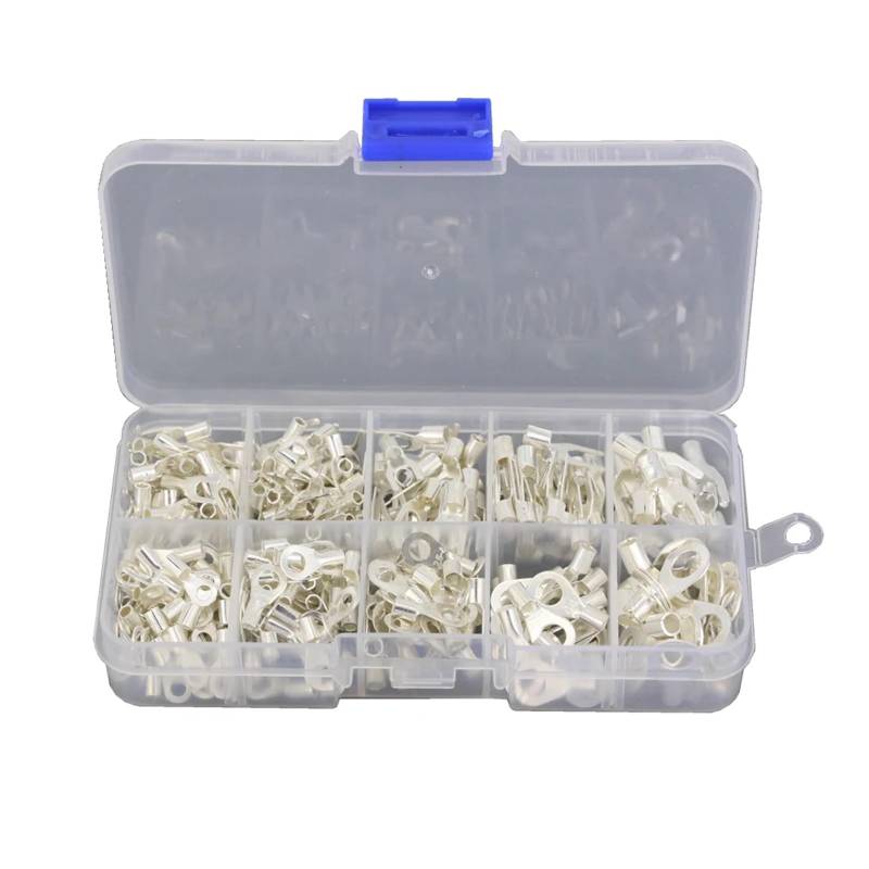340PCS cold-pressed terminal brass silver-plated terminal line nose combination box set von RPOVAXVK