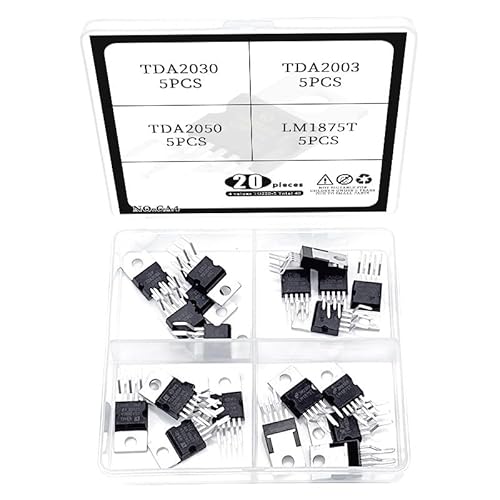 4 values kit amplifier TDA2003 TDA2030 TDA2050 TDA2003A TDA2030A TO220-5 TDA2003AV TDA2030AV TDA2050AV LM1875T LM1875 von RPOVAXVK