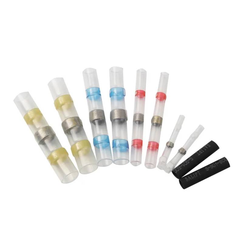 500PCS 26-10AWG Heat Shrink Solder Kit Wire Connectors Terminals Insulated Electrical Butt Splices Seal Sleeve Tube von RPOVAXVK
