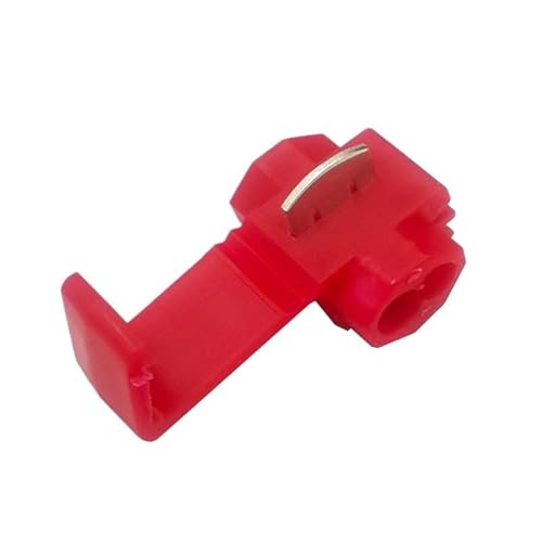 500Pcs Electrical Wire Cable Crimp Terminals Quick Splice Red Electrical Cable Connectors Fast Lock Wire Terminals Crimp von RPOVAXVK