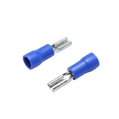 50pcs 2.8mm Crimp Terminal 2.8 Female Pre-insulated Electrical Connectors for 16AWG - 14AWG Wire /1.5-2.5mm2 Cable IMax=15A von RPOVAXVK