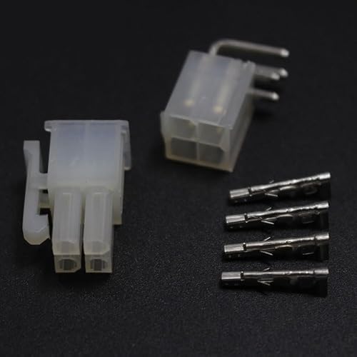 5set 5557 5569 4P Wiring Terminal Electrical Connector Kit 4.2mm 2x2P Bent Pin jack von RPOVAXVK