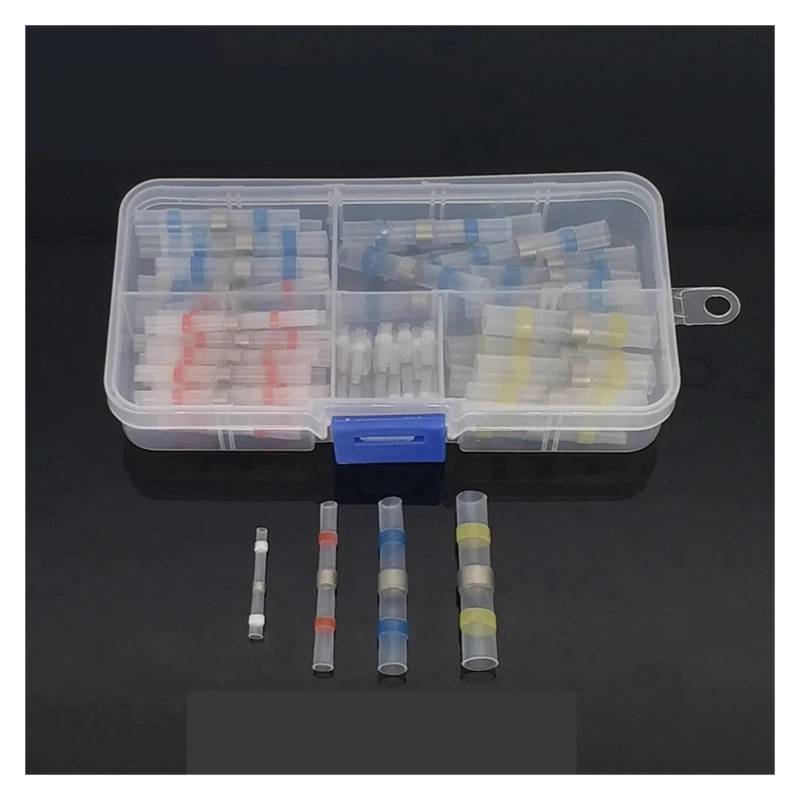 65PCS Electrical Connector Solder Seal Heat Shrink Butt Connectors Soldering Sleeve Wire Cable Terminal von RPOVAXVK