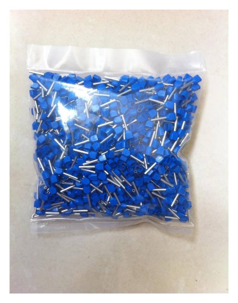 TE7510 Dual Entry Wire terminator Bootlace Ferrules For 2 X 0.75mm terminal connector von RPOVAXVK