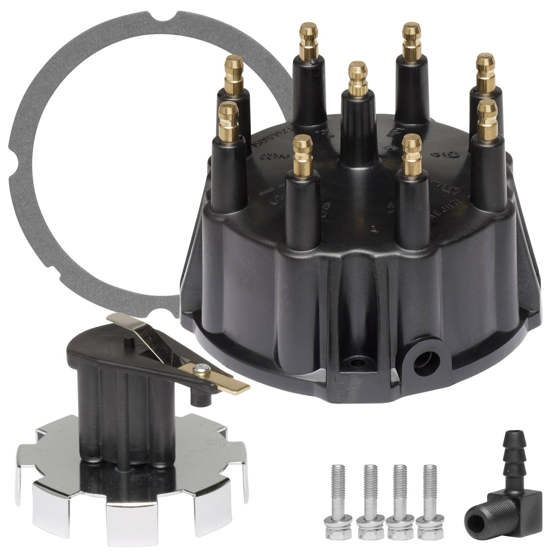 Thunderbolt Verteilerkappe und Triggerrad-Rotor-Set mit Dichtung und Schrauben für Mercruiser 5.0, 5.7, 7.4, 8.2 V8 Motoren Thunderbolt Verteilerkappe und Triggerrad-Rotor-Set mit Dichtung und Schrauben für Mercruiser 5.0, 5.7, 7.4, 8.2 V8 Motoren von RPS