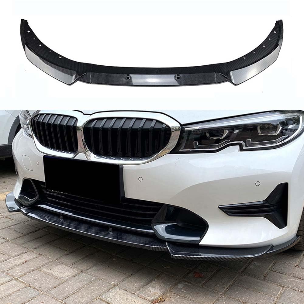 Auto Vorderen Stoßfänger Vorne Lippe Vorne Schaufel Für BMW 3 Serie G20 G21 320i 325i 2019-2022 Außen Zubehör,B Carbon Fiber Look Auto Vorderen Stoßfänger Vorne Lippe Vorne Schaufel Für BMW 3 Serie G20 G21 320i 325i 2019-2022 Außen Zubehör,B Carbon Fiber Look von RPSSAT