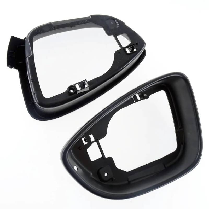 1 Paar Türrückspiegelrahmen, kompatibel mit VW B7 MK6 CC 2010–2018 EOS 2009–2016 3C8857601A 3C8857602A von RQEYUNP