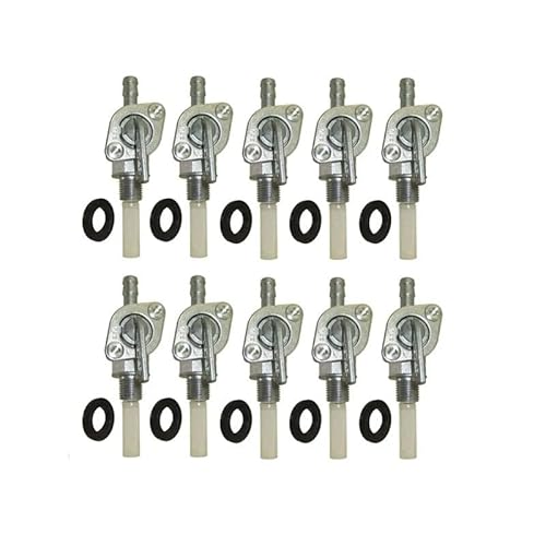 1 stücke/5 stücke/10 stücke Gas Kraftstoff Tank Schalter Ventil Petcock Tap for 49cc 50cc 60cc 66cc 80cc Motorisierte Fahrrad(10pcs) von RQEYUNP