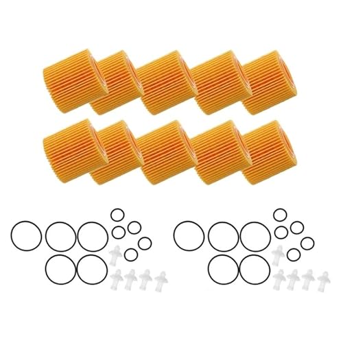 10Pcs Auto Motoröl Filter for Toyota C-HR 2018 2019 2,0 L for Pontiac Vibe 2009-2010 for Corolla Prius 1,8 L 04152YZZA6 10Pcs Auto Motoröl Filter for Toyota C-HR 2018 2019 2,0 L for Pontiac Vibe 2009-2010 for Corolla Prius 1,8 L 04152YZZA6 von RQEYUNP
