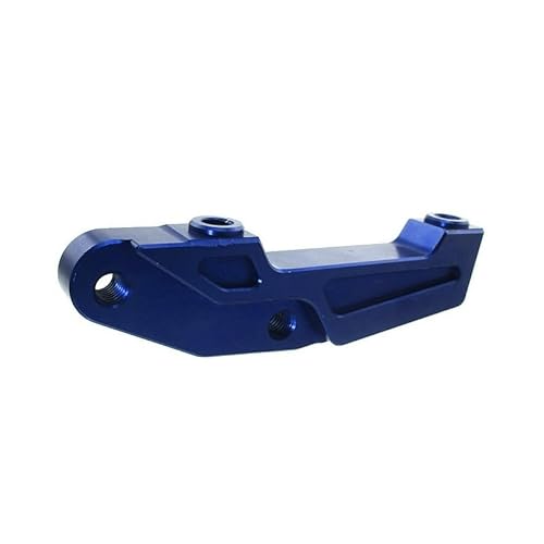 1pc CNC Aluminium Gefräste Adapter for 82mm Racing 4 Kolben Bremssattel Pit Dirt Bike Motard(Blue) von RQEYUNP