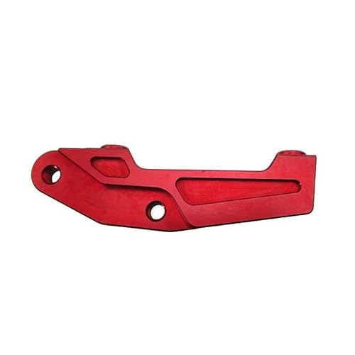 1pc CNC Aluminium Gefräste Adapter for 82mm Racing 4 Kolben Bremssattel Pit Dirt Bike Motard(Red) von RQEYUNP