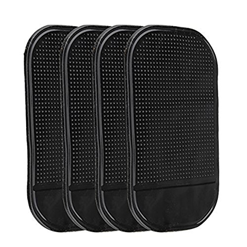 4 PCs schwarz IC Sticky Pad Anti Slip Mat Auto Armaturenbrett for Handy 4 PCs schwarz IC Sticky Pad Anti Slip Mat Auto Armaturenbrett for Handy von RQEYUNP