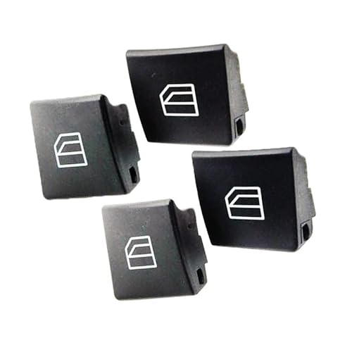 4 Teile/Satz Fenster Schalter Taste Abdeckung Kappe for Mercedes-Benz W204 W212 W463 W166 X166 A-Klasse W176 CLA Coupe C117 X204 von RQEYUNP