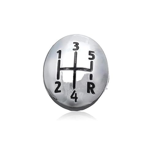 5/6-Gang-Schaltknaufkappe for Auto, kompatibel mit Renault Clio Twingo Scenic Megane II 1996–2011(5 Speed) von RQEYUNP