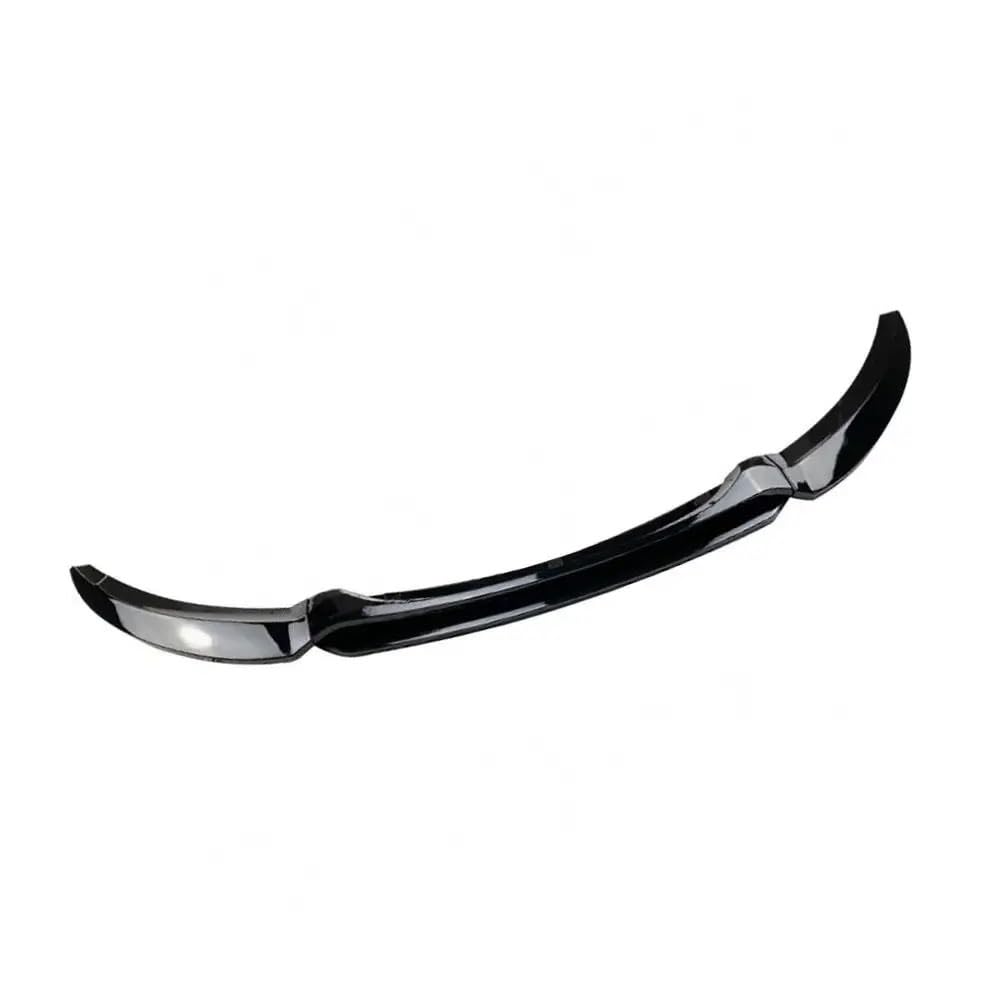 ABS Frontstoßstangenverlängerung Kompatibel mit BMW 1er E82 M Sport 2007-2010 Carbon Look Schwarz Hochglanz Frontstoßstangenschutz(Gloss Black) von RQEYUNP