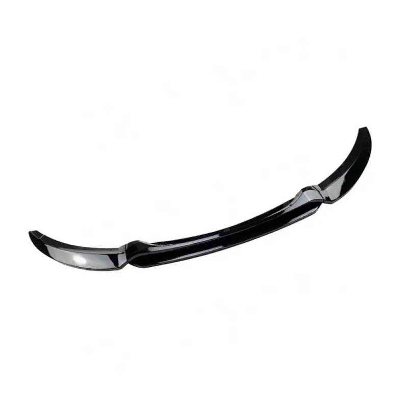 ABS Frontstoßstangenverlängerung Kompatibel mit BMW 1er E82 M Sport 2007-2010 Carbon Look Schwarz Hochglanz Frontstoßstangenschutz(Gloss Black) von RQEYUNP