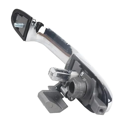 Auto Außentürgriff Chrom Rechtslenker Außentürgriff 735592012 735592026 for FIAT 500 2012-2018(Left Passenger Side) von RQEYUNP
