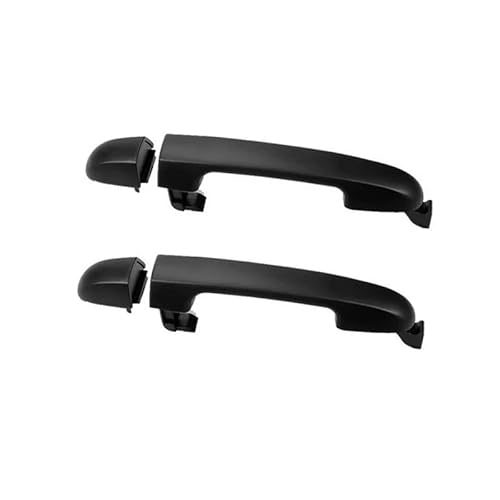 Auto-Außentürgriff vorne hinten, Links und rechts, Außentürgriffe, kompatibel mit Hyundai i20 PB 2009 2010 2011–2015(1pair Rear) von RQEYUNP