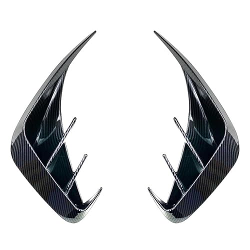 Auto-Heckstoßstangen-Lippenspoiler, kompatibel mit BMW 3er G20 M-Sport 320e 330e 318i 320i 325i, Lüftungsauslass-Abdeckungsverkleidung(Carbon Look) von RQEYUNP