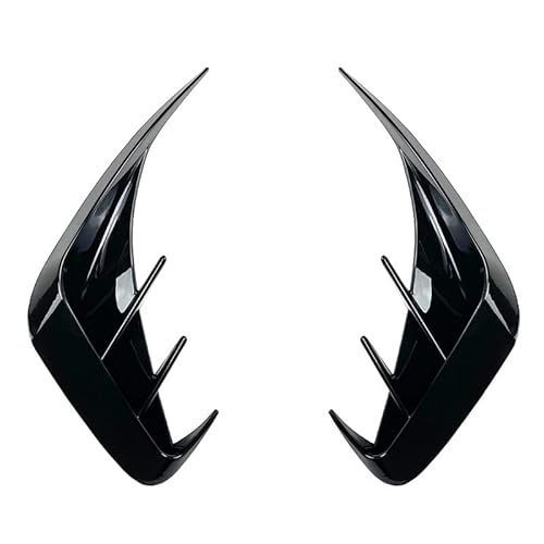 Auto-Heckstoßstangen-Lippenspoiler, kompatibel mit BMW 3er G20 M-Sport 320e 330e 318i 320i 325i, Lüftungsauslass-Abdeckungsverkleidung(Gloss Black) von RQEYUNP