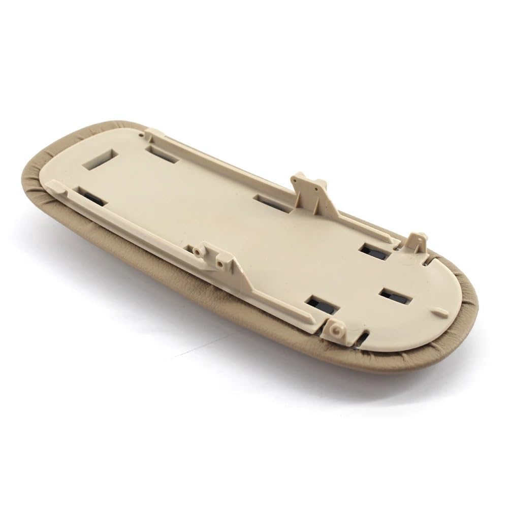 Auto-Leder-Mittelkonsolen-Armlehnenabdeckung Deckel Auto-Ersatzteile Kompatibel mit BMW Mini Cooper 2002-2008 R56 R50 R53(Beige) von RQEYUNP