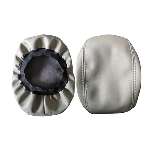 Auto-Mittelkonsolendeckel-Armlehnenabdeckung, Innenausstattung, Lederbezug, kompatibel mit Toyota Corolla 2007–2012(Beige) von RQEYUNP