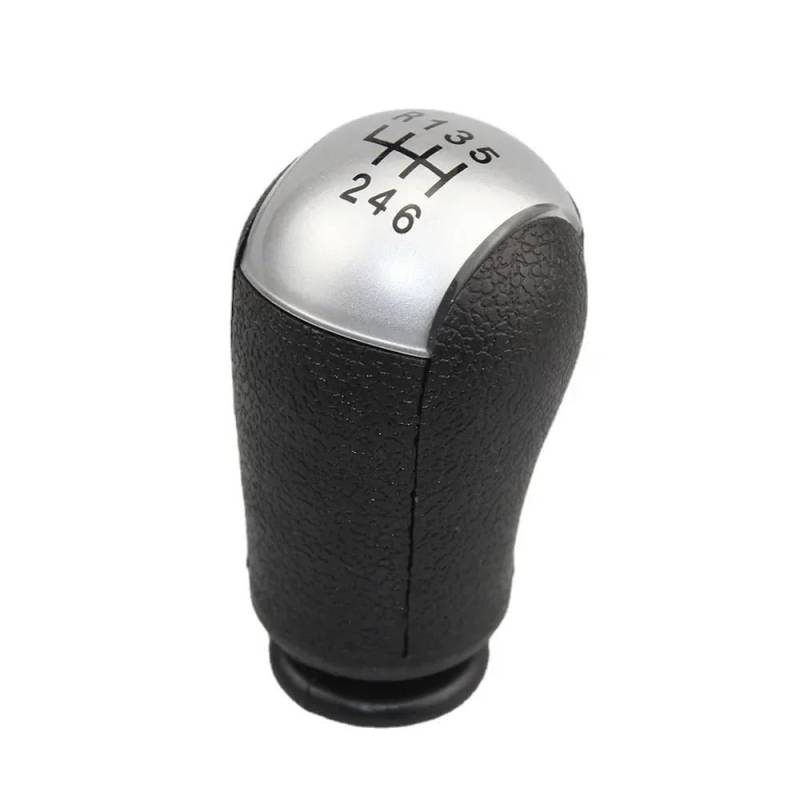 Auto-Schaltknauf, Schalthebelkopf, kompatibel mit Ford Focus MK2 Transit 2006–2010 Mustang 2005–2012 Fiesta MK6(6 Speed) von RQEYUNP