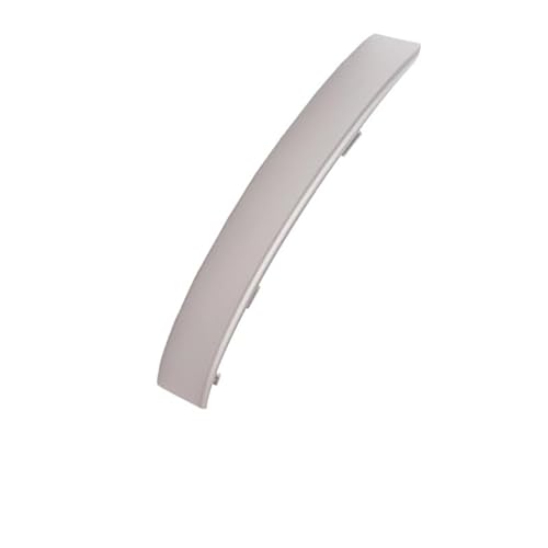 Auto-Türgriffbasis vorne innen, schwarz-Silberne ABS-Verkleidung, kompatibel mit Nissan Qashqai J10 2007–2015(Left Cover-Silver) von RQEYUNP