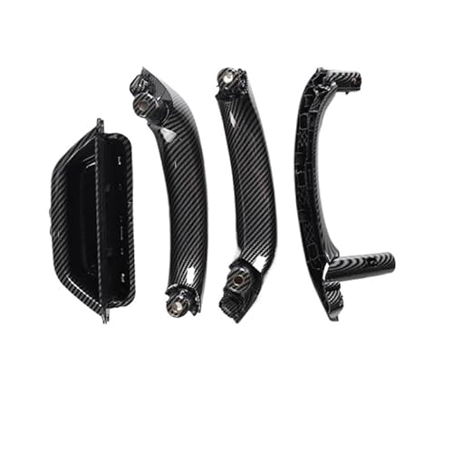 Autotürgriff for BMW X3 X4 F26 F25 2011-2017 Innentür-Zuggriffe, Abdeckung ersetzen, Autotürgriff-Baugruppe(Inner Carbon Fiber) von RQEYUNP