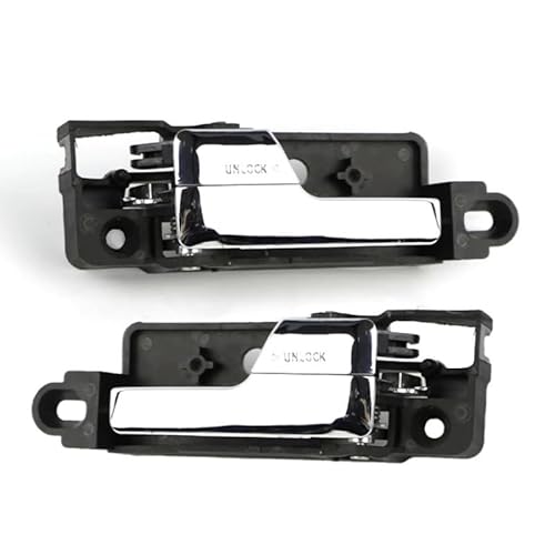 Innentürgriff Chrom Kompatibel mit Ford Fusion 2006-2011 Kompatibel mit Lincoln MKZ(Rear 1pair) von RQEYUNP