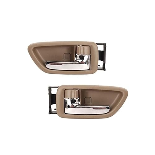 Innentürgriff for Toyota Avalon 2000–2004, for Sequoia 2001–2007, linker und rechter beigefarbener Chrom-Türgriff(A Pair) von RQEYUNP