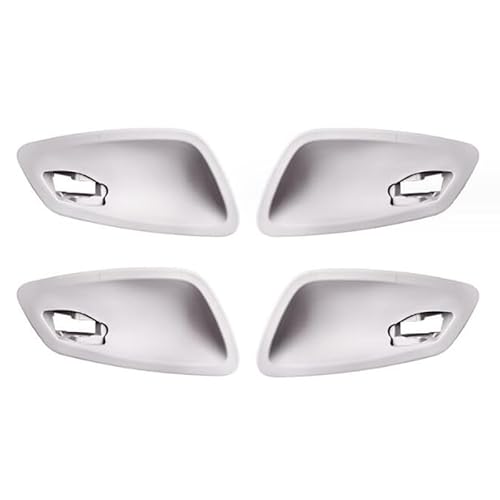 Kompatibel mit BMW 3er E90 E91 2005-2012 LHD RHD Autotür-Innengriffschalen-Abdeckungsverkleidung(Gray,4pcs) von RQEYUNP