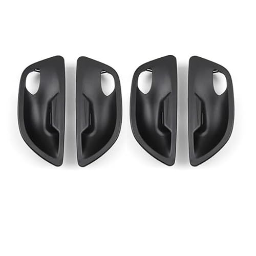 Kompatibel mit BMW 5 Series F10 2013-2018 2011-2016 LHD RHD Autotür-Innengriffschalen-Abdeckungsverkleidung(2 pcs Black) von RQEYUNP