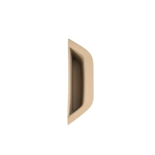 Kompatibel mit BMW X3 X4 F25 F26 2010 2011 2012 2013 2014 2015 2016 Auto-Innentürgriff-Panel-Zugabdeckung(Driver Side beige) von RQEYUNP