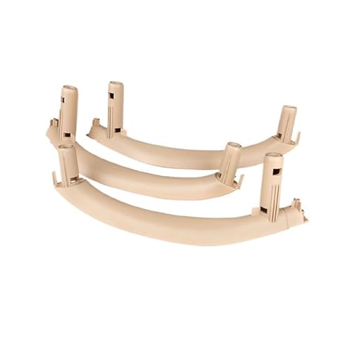 Kompatibel mit BMW X5 X6 F16 F15 2014-2018 Innentürgriffe Ersetzen Sie die Abdeckung Autotürgriffbaugruppe(Beige) von RQEYUNP