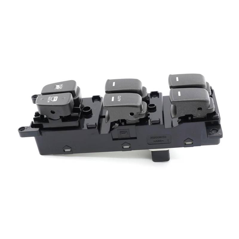 Kompatibel mit Hyundai Sonata 2008-2010 Vorne Links Fahrerseite Fensterheberschalter Knopf Master 935703K600 93570-3K600 von RQEYUNP