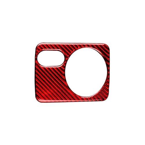 Kompatibel mit Volkswagen Golf 6 GTI R MK6 2008-2012 Carbon Fiber Auto Scheinwerfer Schalter Panel Rahmen Trim Aufkleber(Right-Hand Drive A) von RQEYUNP