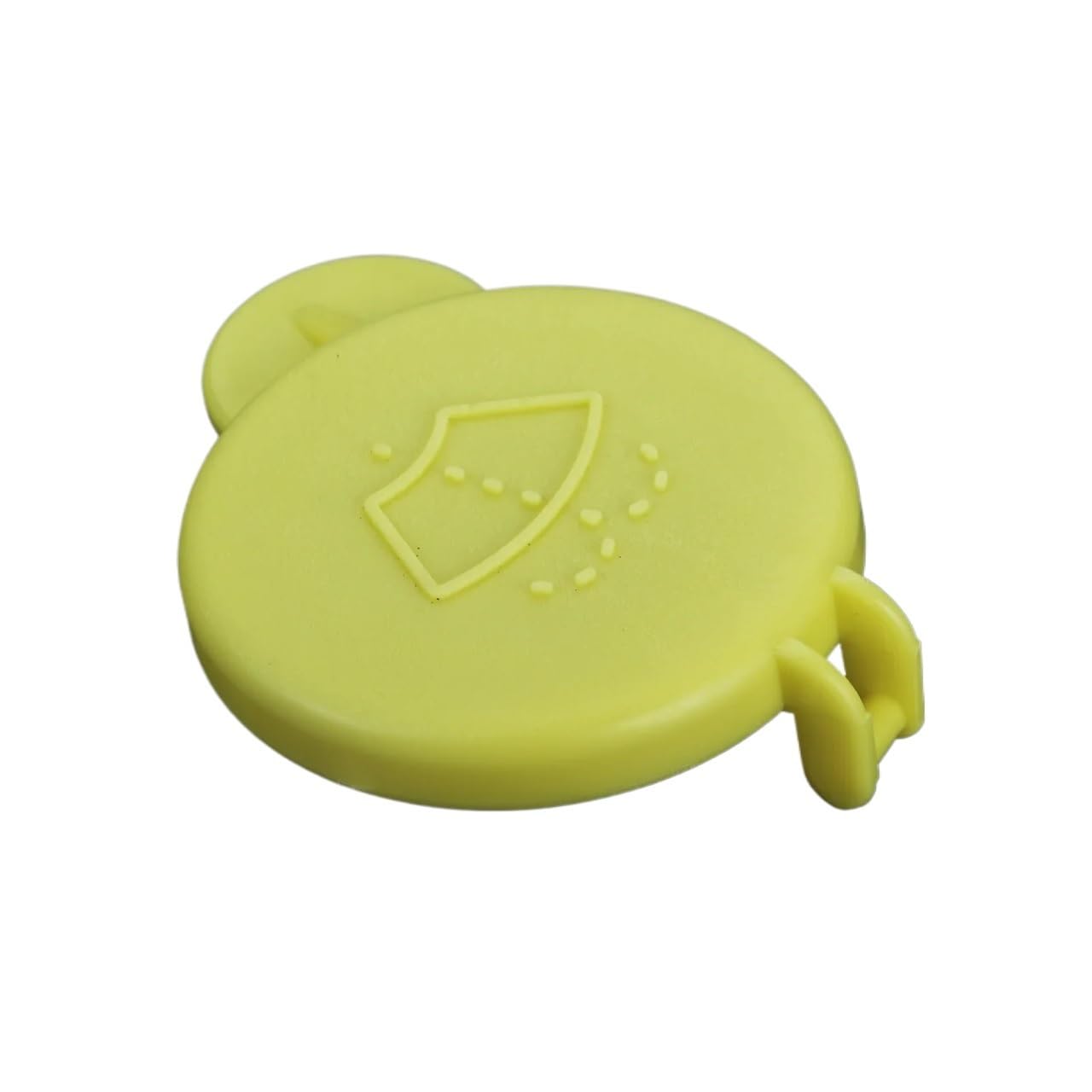 Kunststoff Auto Scheibenwischer Waschflüssigkeit Reservoir Abdeckung Wasser Tank Flasche Deckel Kappe 1488251 Kompatibel mit Ford Fiesta(Yellow) von RQEYUNP