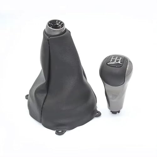 Manueller 5-Gang-Schaltknauf mit Kofferraumabdeckung, kompatibel mit Honda Civic 2006–2011, 54102-SNA-A02(5 Speed Set) von RQEYUNP