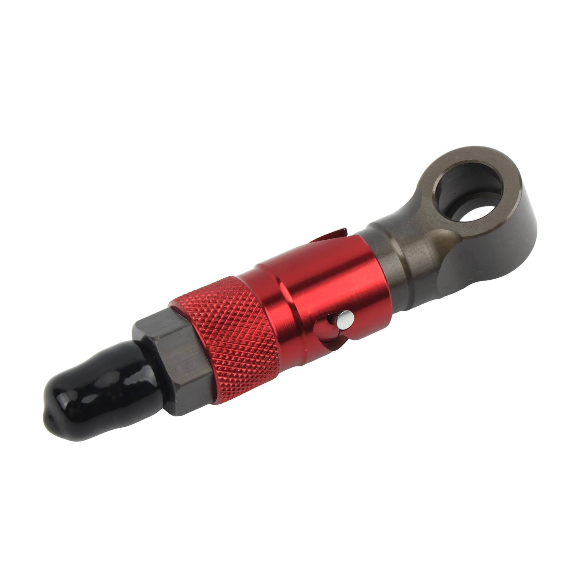 Motorrad-Bremsleitungsschlauchflüssigkeit Aluminium AN-3 AN3 Schnellverschluss-Anschlussadapter-Kit Kompatibel mit Honda(Red) von RQEYUNP