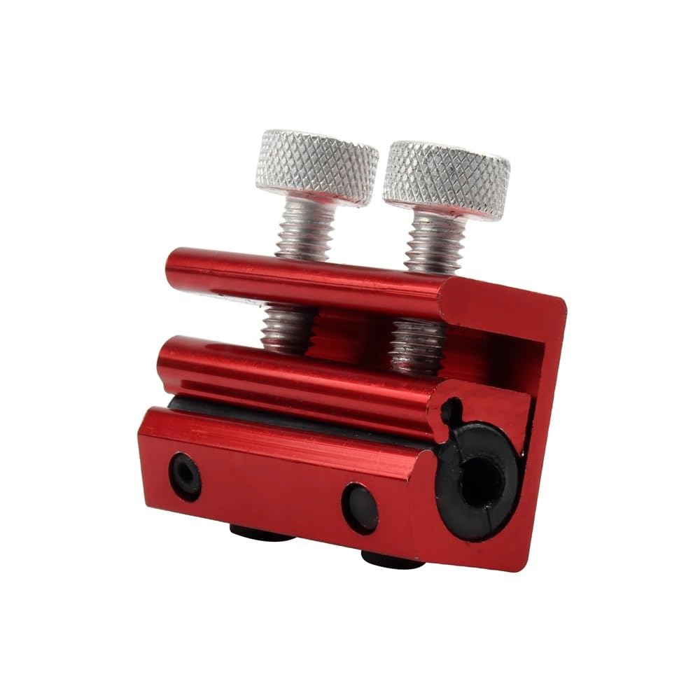 Motorrad Gas Kupplung Bremse Werkzeug Schmier Werkzeug Doppel Kopf Öl Clip Aluminium Legierung Roller Bike ATV Bremsen Teile(Red) von RQEYUNP