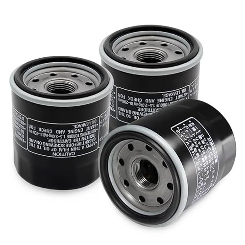 Motorrad-Ölfilter, kompatibel mit Honda GL1500 Goldwing CB1100SF X11 XL600V Transalp XL650V XRV650 Africa Twin XRV(3pcs) von RQEYUNP