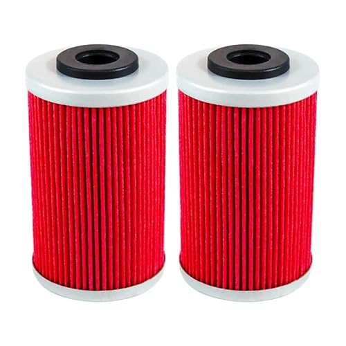 Motorrad Ölfilter for Duke EXC SMR SX XCW XC RC 125 200 390 250 400 450 520 525 LC4 SMC 620 625 640 650 660 Enduro 690 R(2pcs) von RQEYUNP