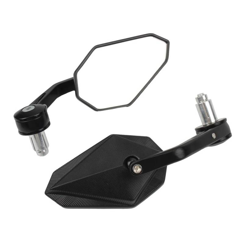 Motorrad Universal Rückspiegel Seite Lenker Moto Fahrrad Elektrische Fahrrad Roller Motorrad Zubehör von RQEYUNP