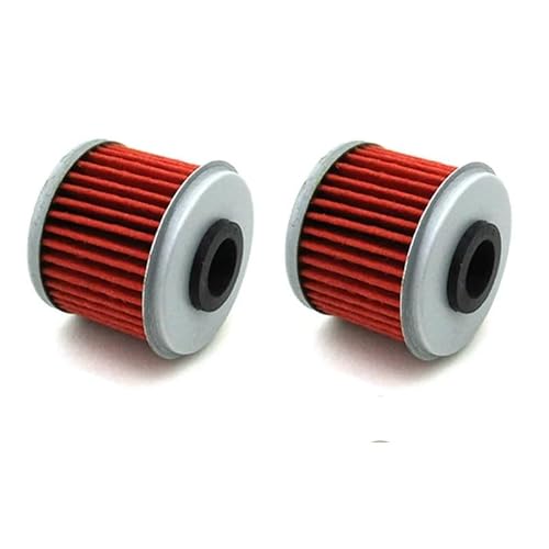 Ölfilter kompatibel mit Honda TRX450R TRX450ER CRF450X CRF450R CRF250X CRF250R CRF150R CRF150F CRF 150F 150R 150RB(2pcs) von RQEYUNP