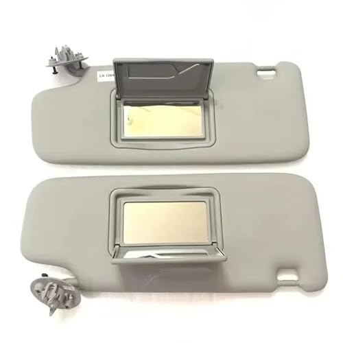 Sonnenschutz for die Linke und rechte Seite des Autos, Sonnenblende mit Spiegel, kompatibel mit Chevrolet Sonic, kompatibel mit Spark 2011–2022(Pair) von RQEYUNP