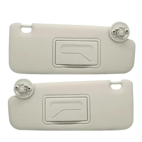 Sonnenschutz for die Linke und rechte Seite des Autos, Sonnenblende mit Spiegel, kompatibel mit Chevrolet Sonic 2012–2020(Gray 1 Pair) von RQEYUNP