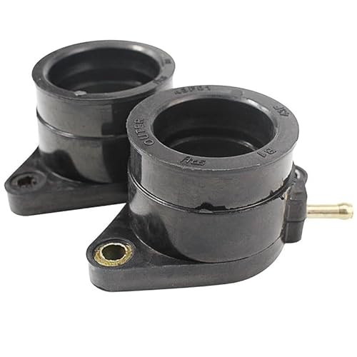 Vergaser-Ansaugkrümmer-Rohrschnittstellenadapter aus Gummi, kompatibel mit Yamaha 600 XT600Z XT600E 84-03 / TT600 von RQEYUNP