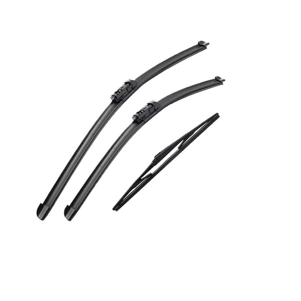 Wischerset vorne und hinten, kompatibel mit Toyota C-HR CHR 2016–2018 2019 2020 2021 2023, Windschutzscheibe, 66 cm, 40,6 cm, 35,6 cm(Right Hand Drive) von RQEYUNP